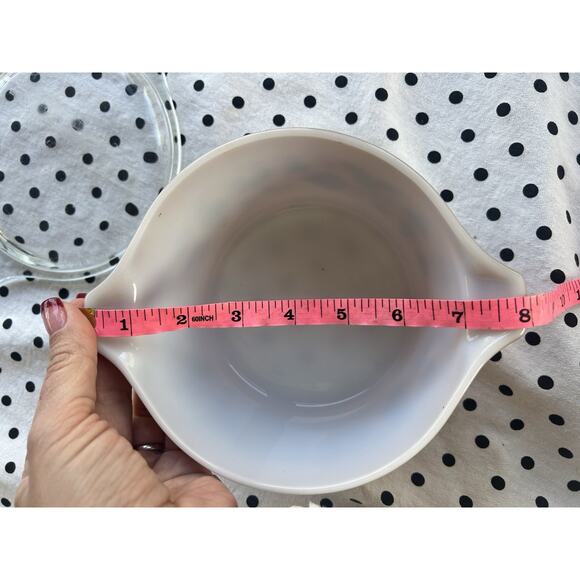 Vintage Pyrex Early American 1 Quart Casserole, #473 with Lid. - Picture 5 of 5